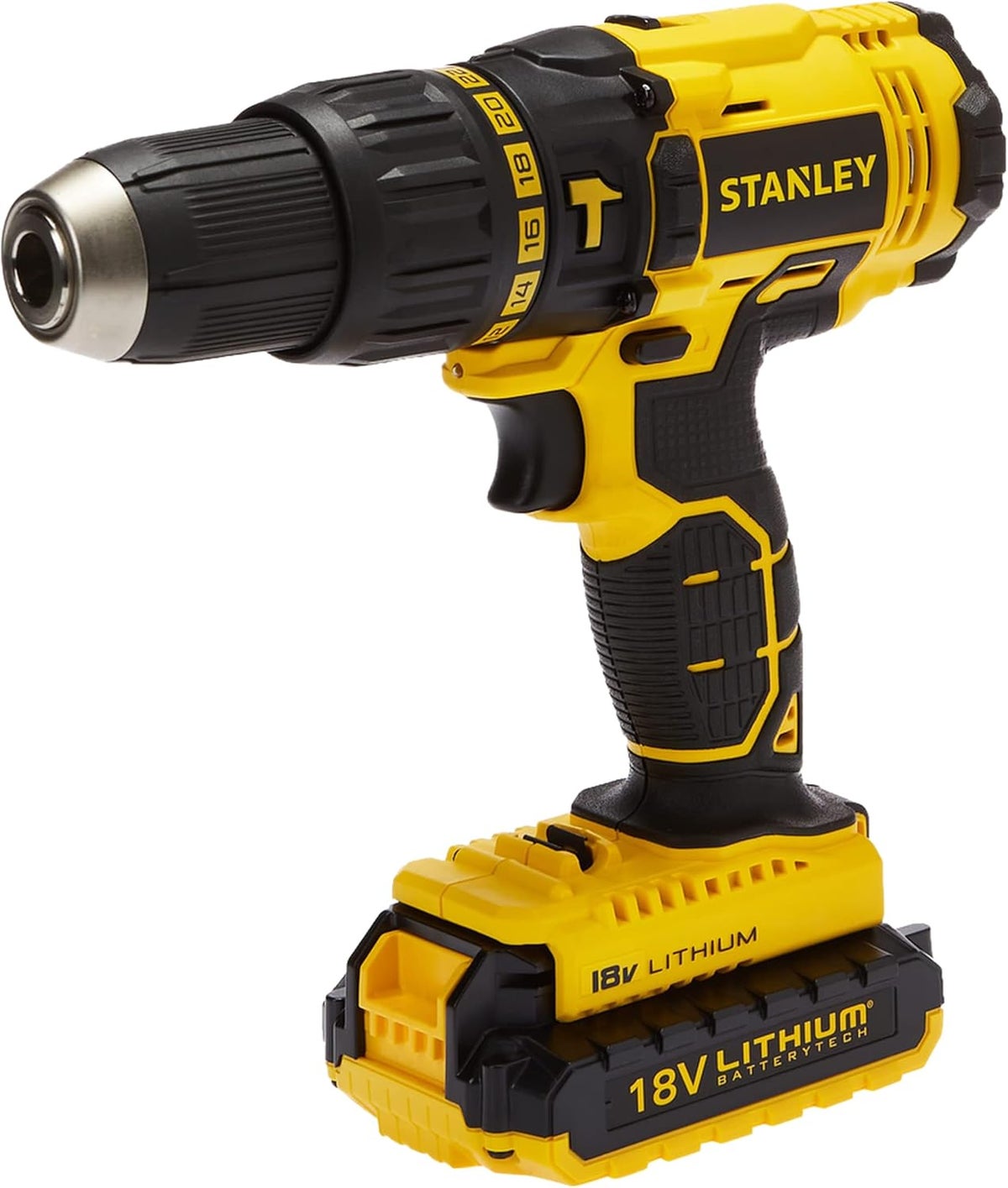 Cordless Hammer Drill, 18V, 45Nm, 2 Speed, Reversible with 2 x 1.5 Ah Li-Ion Batteries and Kit Box - SCH20S2K-B5 - Best Deal Finder